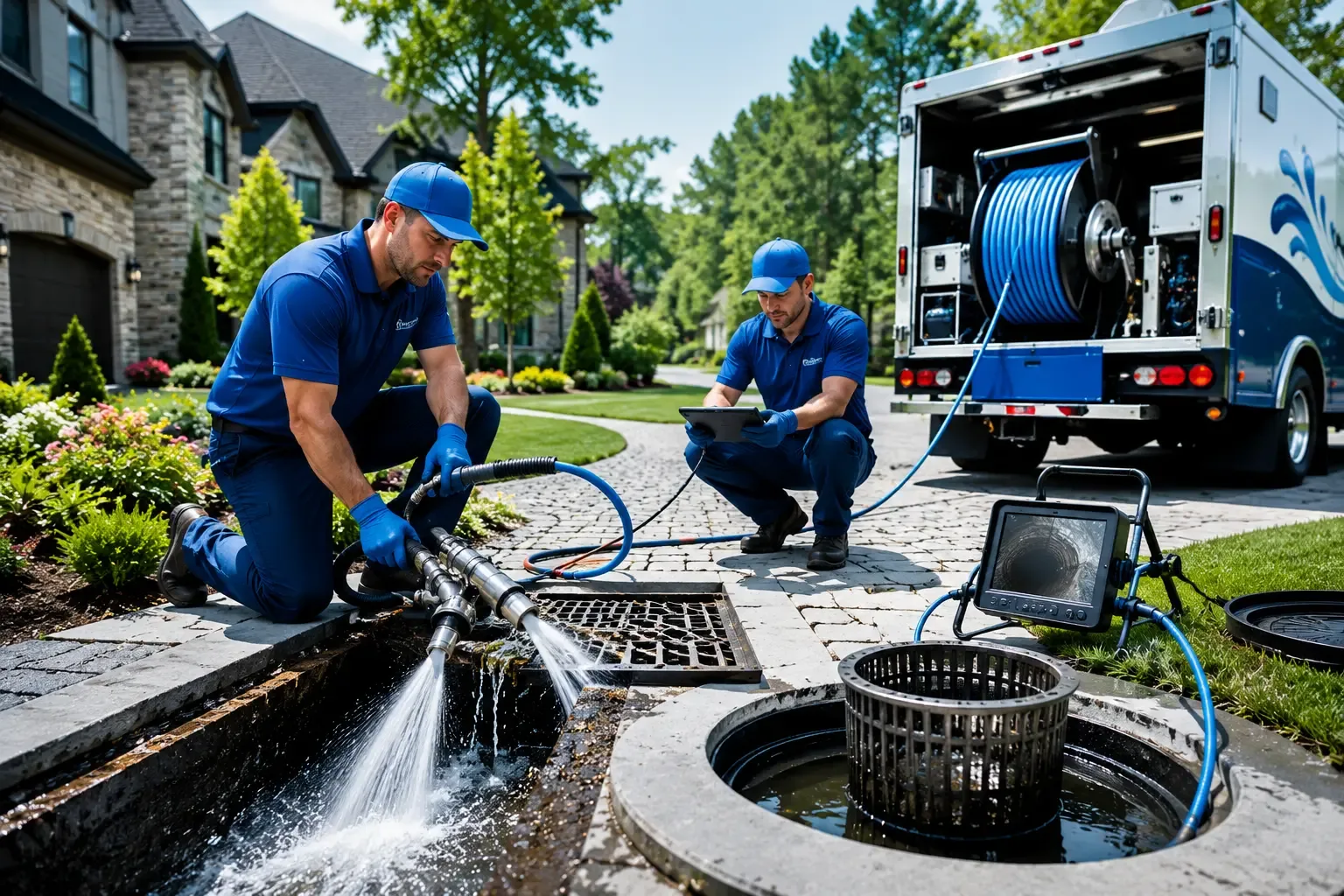 Local outdoor drain cleaning professionals in Rena Lara, MS